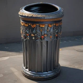 png trash can
