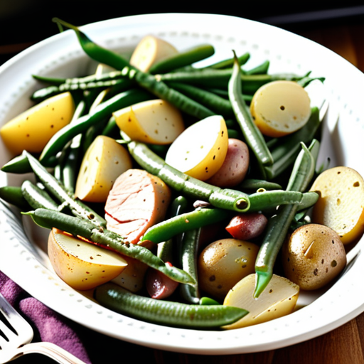 chicken green beans and potatoes in crock pot