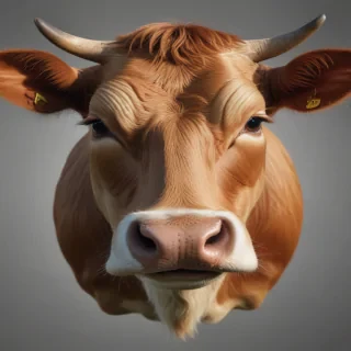 cow head png