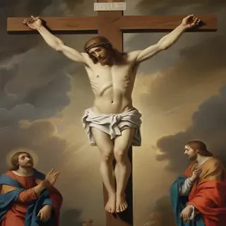 christ on the cross image