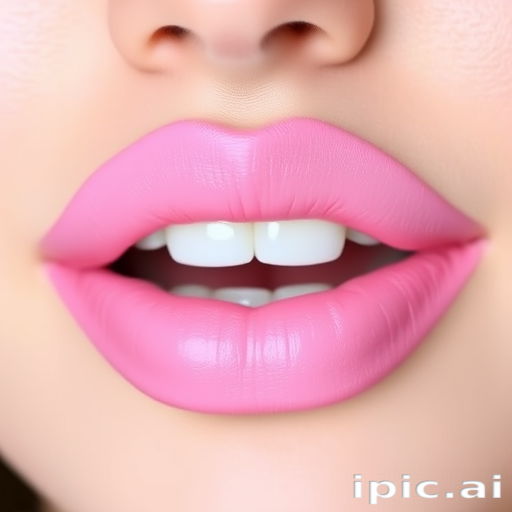Playful "Bubblegum Pop" ombré lip duo combining pastel pink and lavender shades for a fun, youthful look, with a creamy formula that blends seamlessly