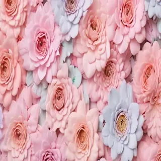 pastel aesthetic flower wallpaper
