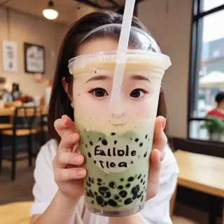 bubble tea cute