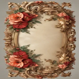 floral border png