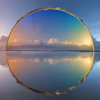 transparent rainbow