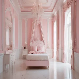 pink and white aesthetic
