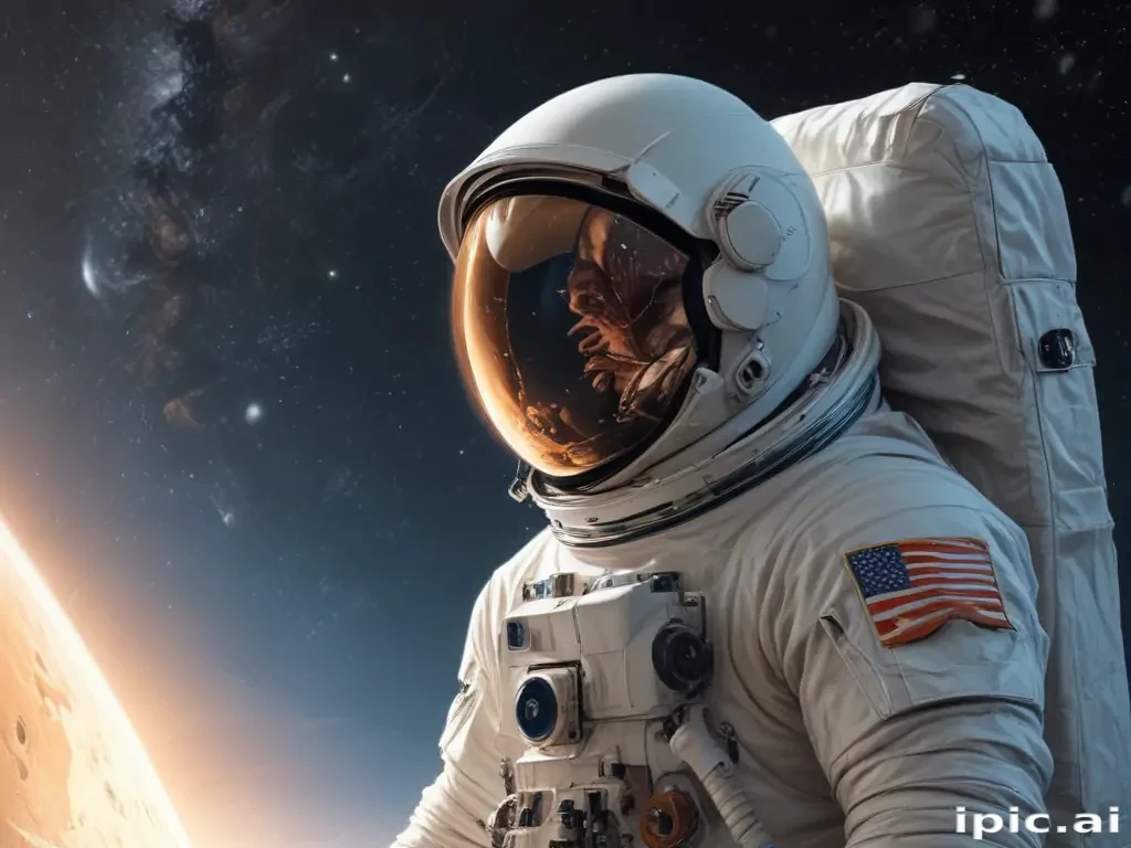 astronaut cartoon
