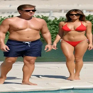 melania trump in a bikini