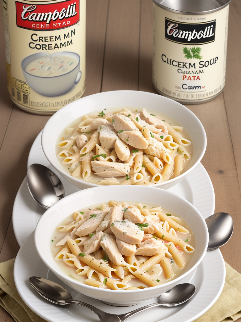 campbell cream of chicken soup pasta recipes
