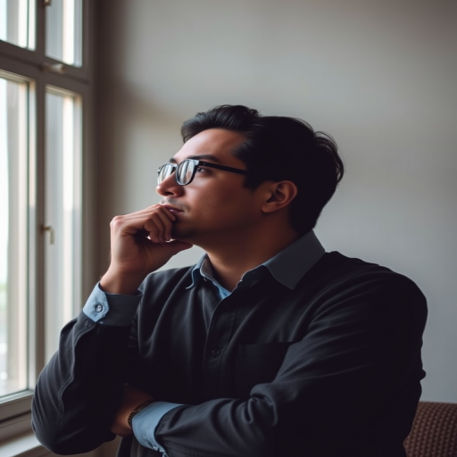 thinking person