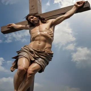 pics of jesus on the cross