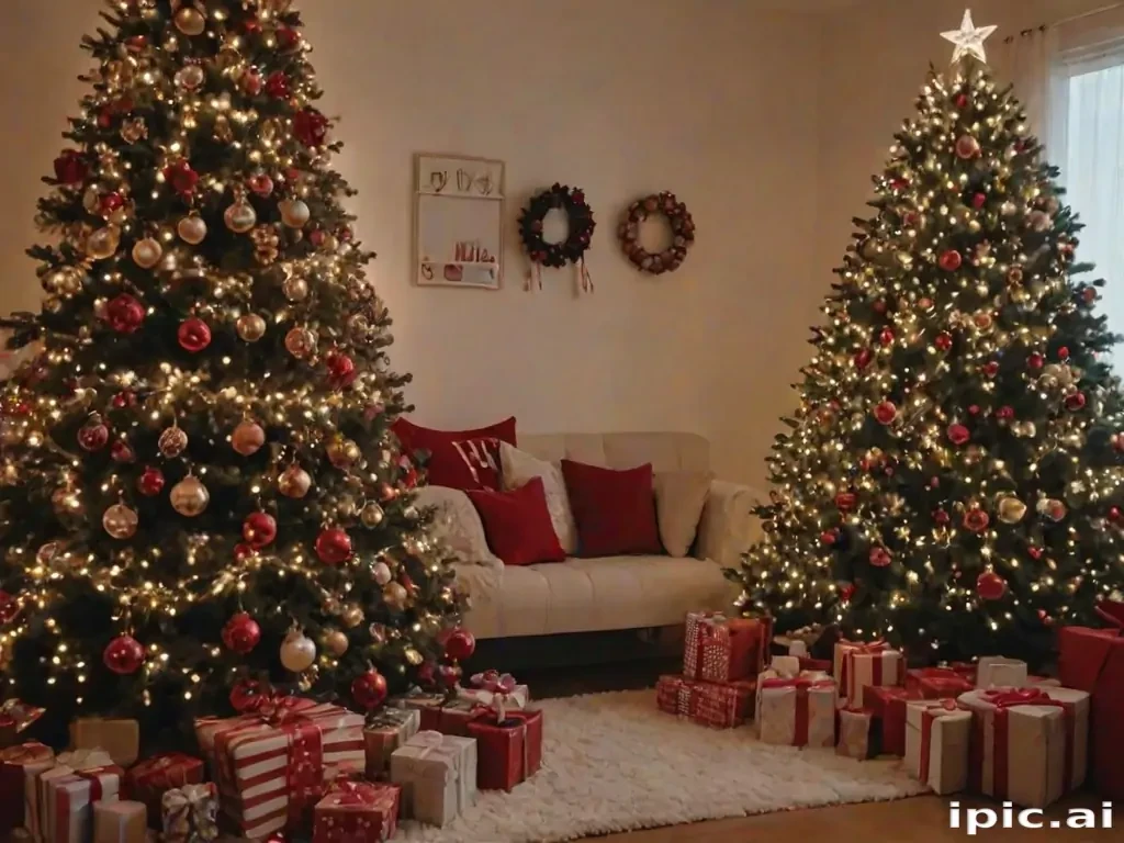 christmas aesthetic background