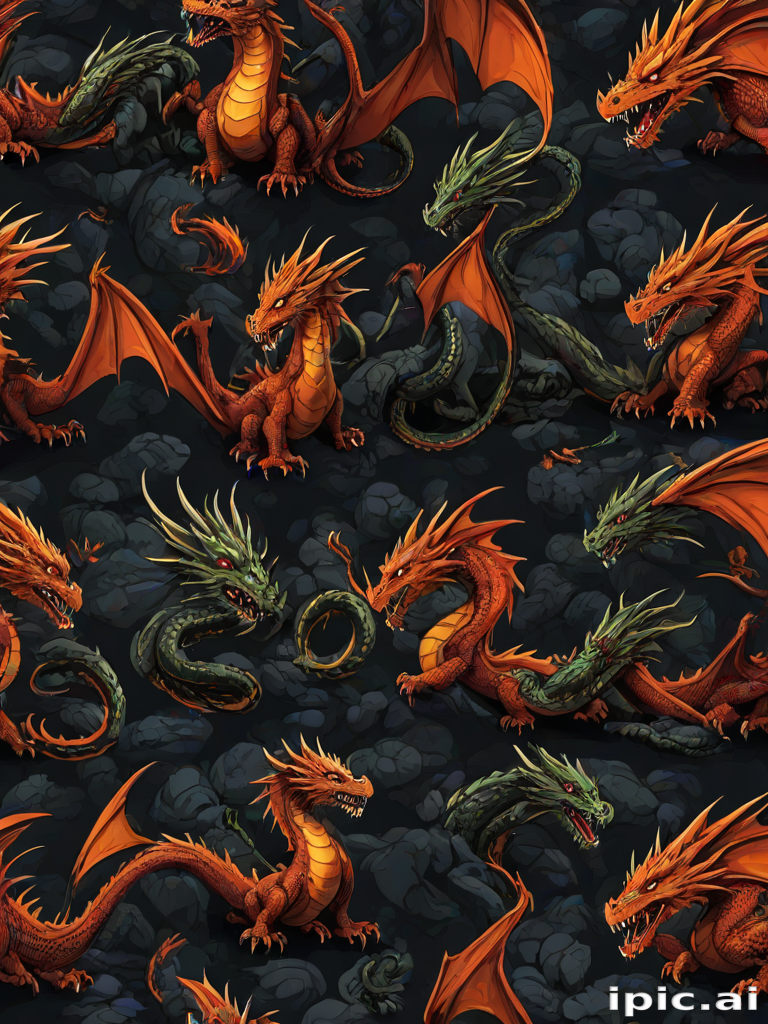 dragons background