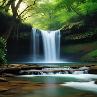 desktop waterfall backgrounds
