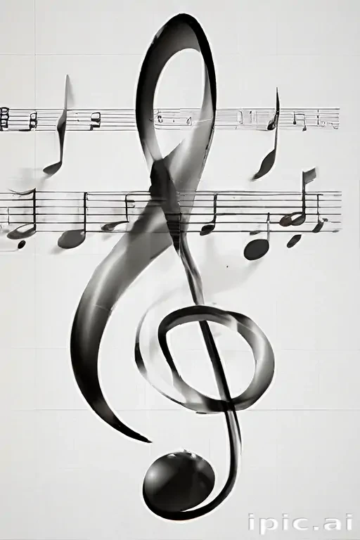 music note transparent background