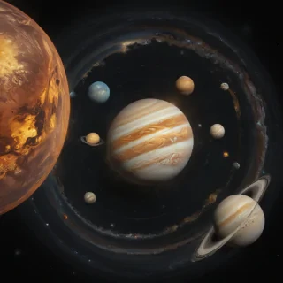 solar system png