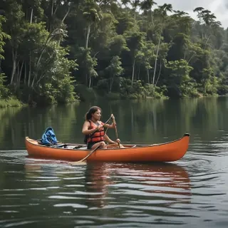 canoeing png