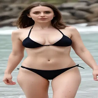 alison brie bikini