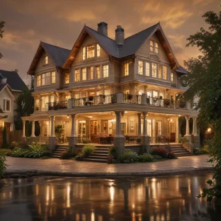 house background