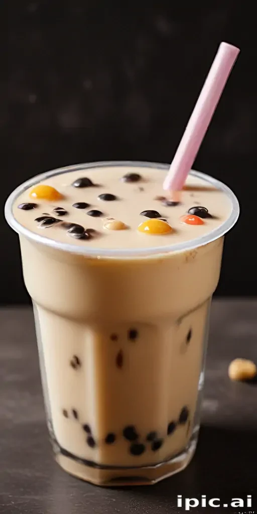 milk tea boba wallpaper