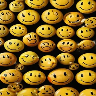 smiley face no background