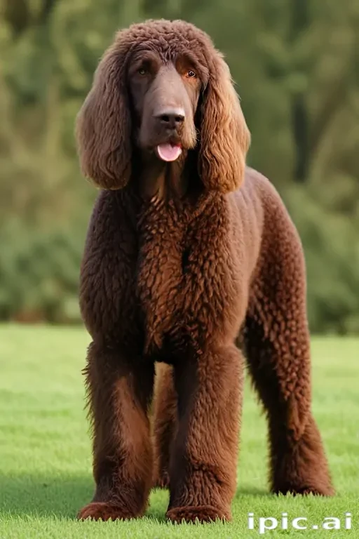 irish water spaniel