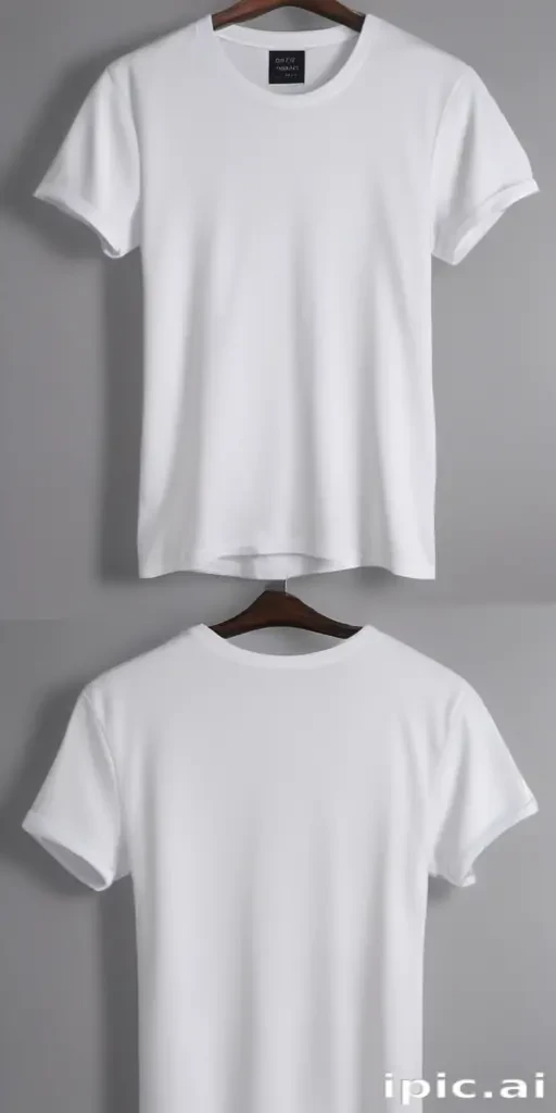 white t shirt transparent