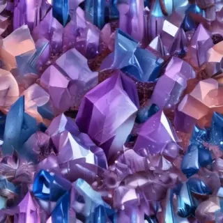 crystals background