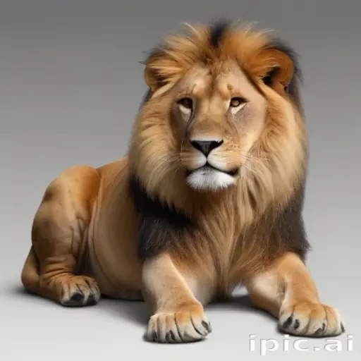 lion transparent background