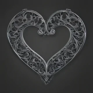 outline heart png