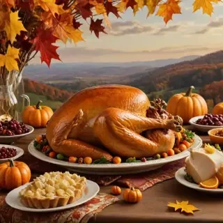 thanksgiving background aesthetic