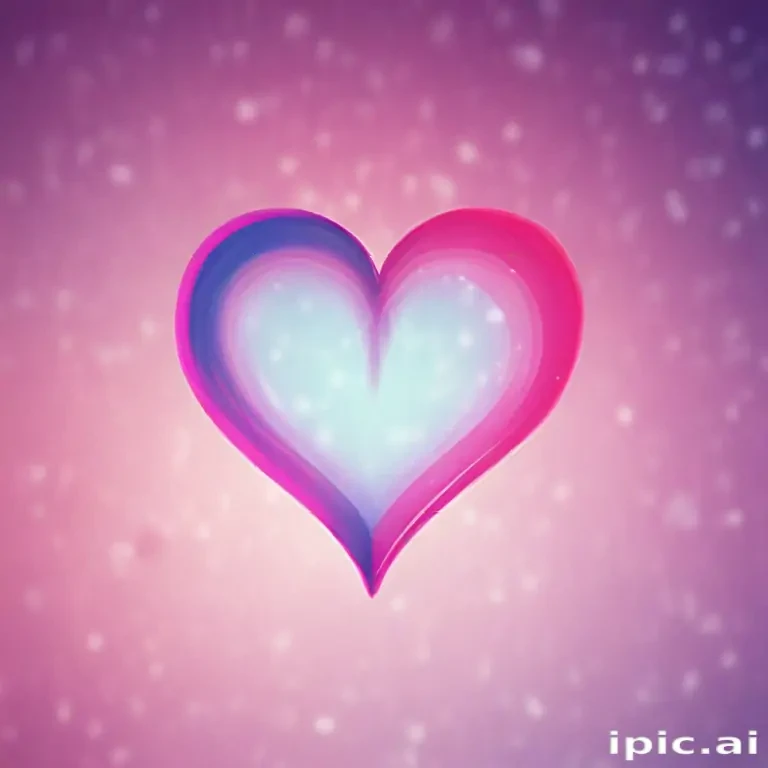 blurry heart wallpaper