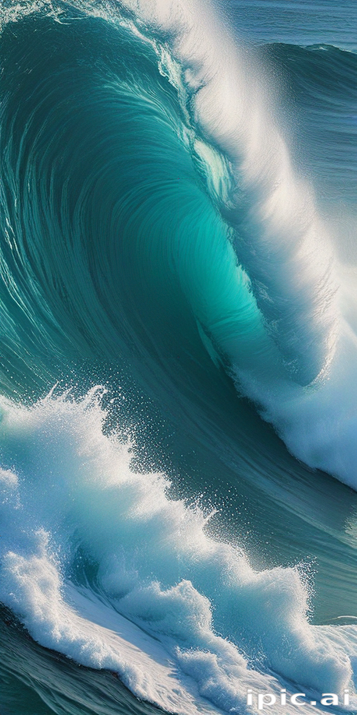 Majestic Ocean Wave Capturing the Beauty of Nature's Powerful Force
