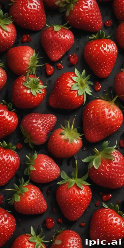 strawberry wallpaper laptop