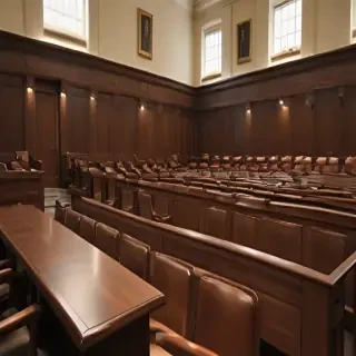 courtroom background