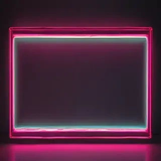 neon frame