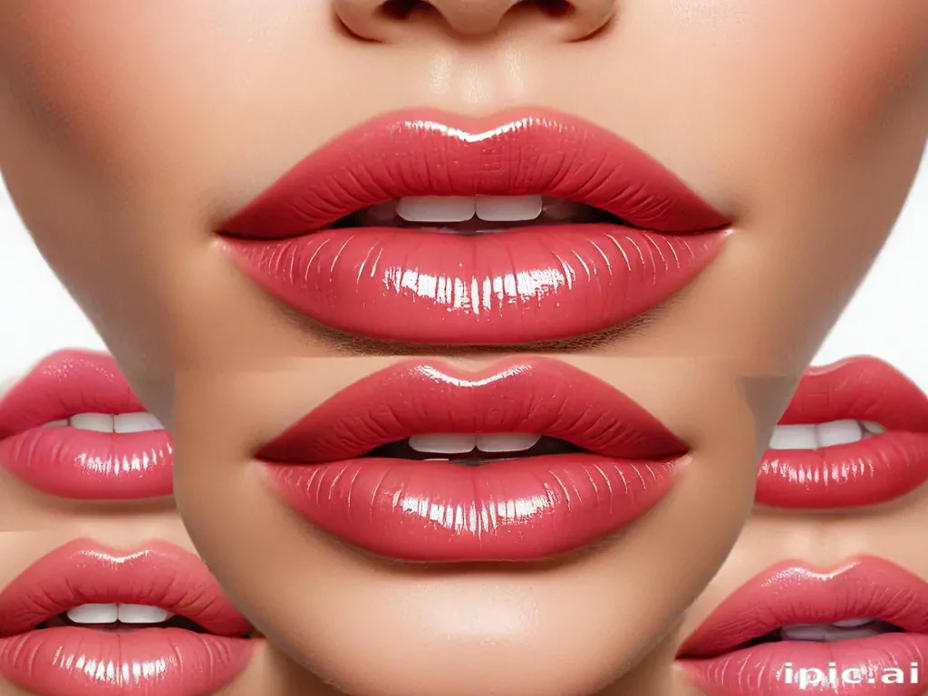 glossy lips png