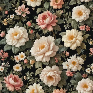 floral wallpaper aesthetic