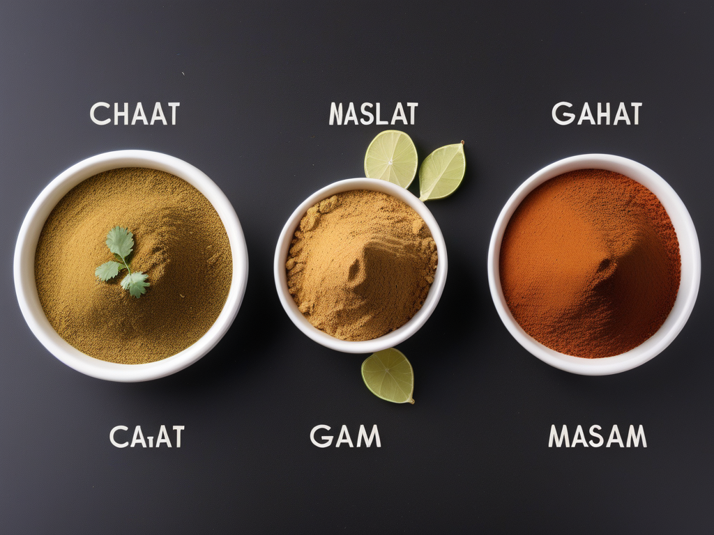 chaat masala vs garam masala
