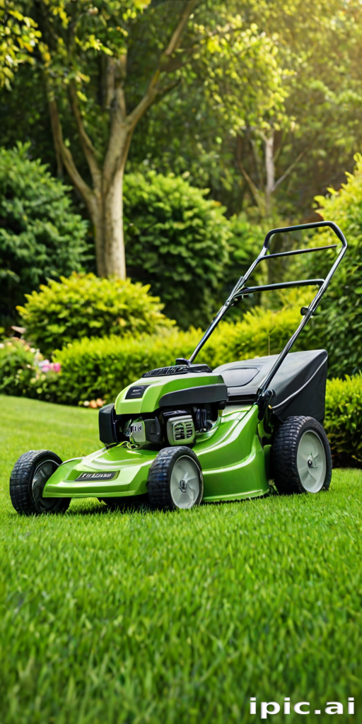 lawn mower clipart