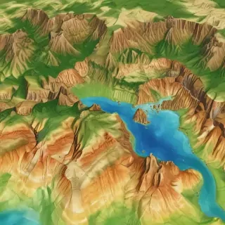 topography png