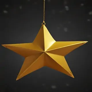 golden star png