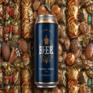 beer can mockup