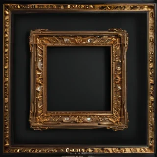 black frame background