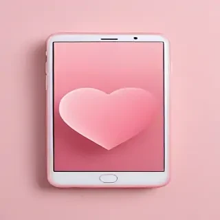 aesthetic pink valentines wallpaper