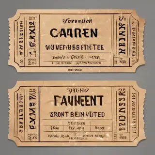 ticket clip art