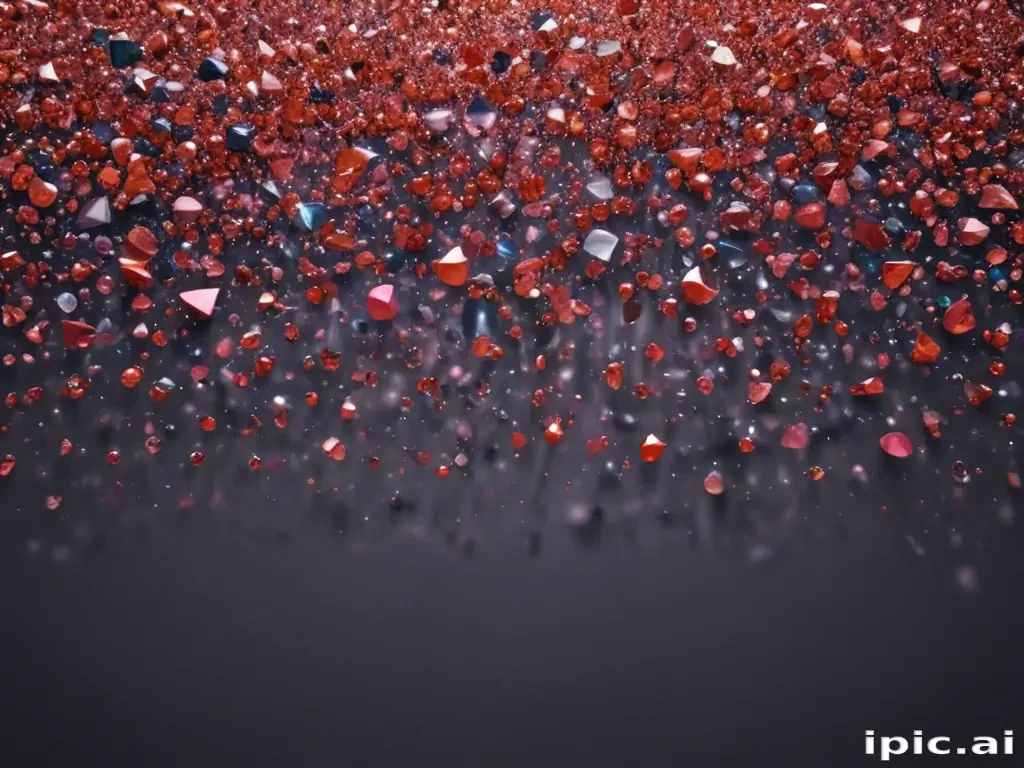 transparent background glitter