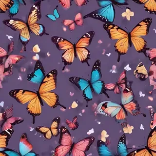 butterfly background aesthetic