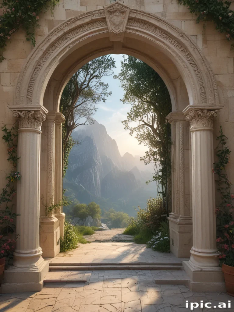 archway clipart