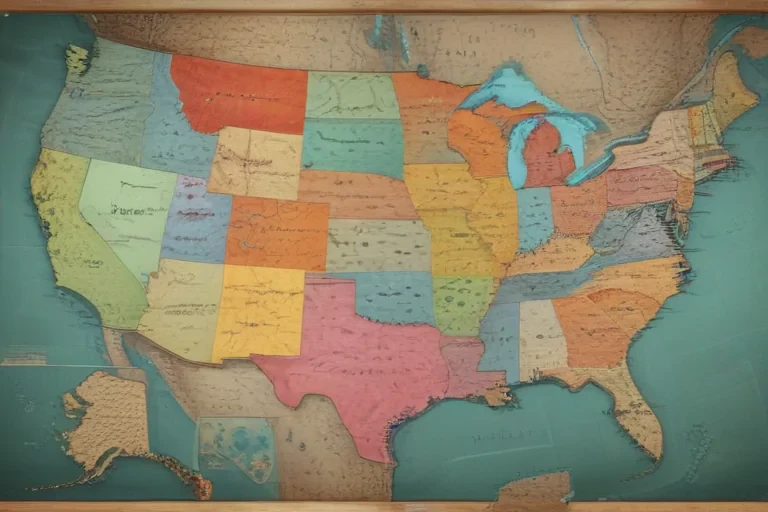 map of the usa states